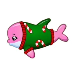 Candycane Sweater Orca